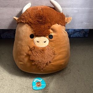 Squishmallows Dunkie Brown Buffalo
